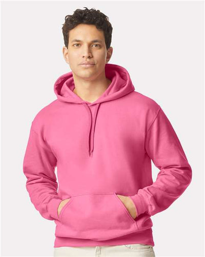 Gildan SF500 Pink Lemonade — on model front
