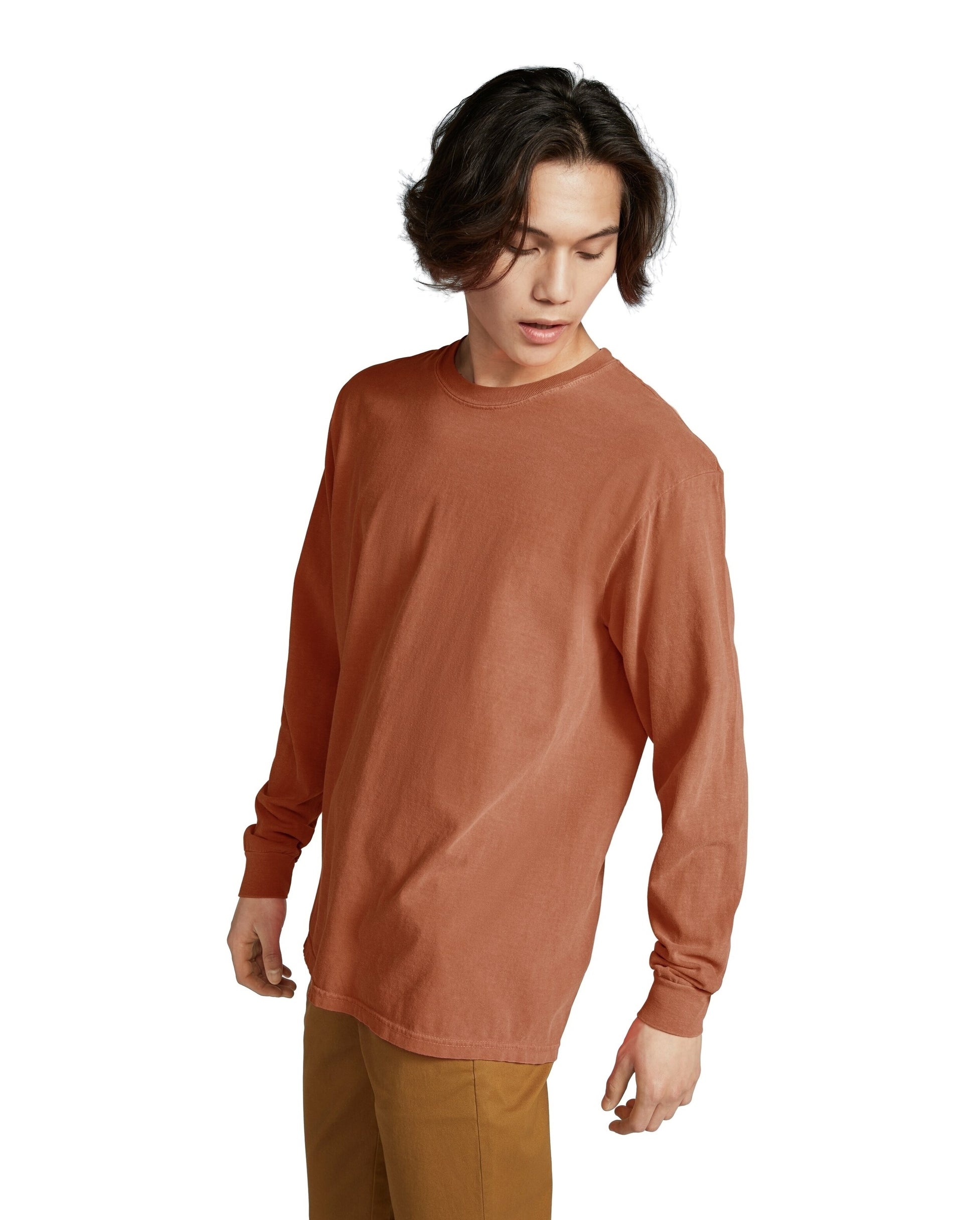 Unisex Heavyweight RS Long-Sleeve T-Shirt - Yam