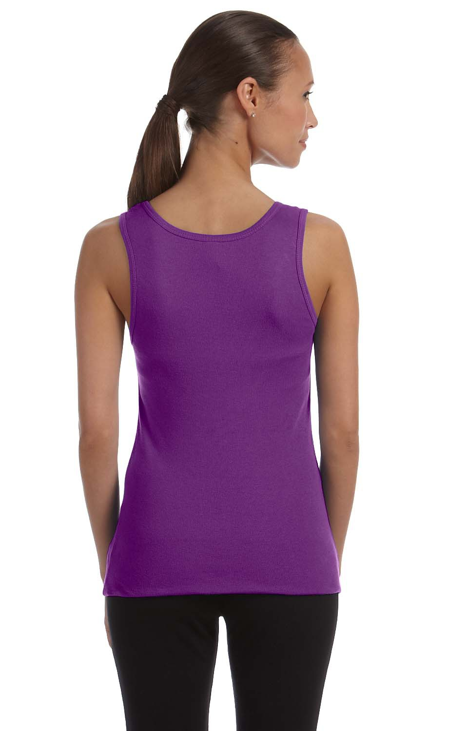 Women's Baby Rib Tank - Team Purple