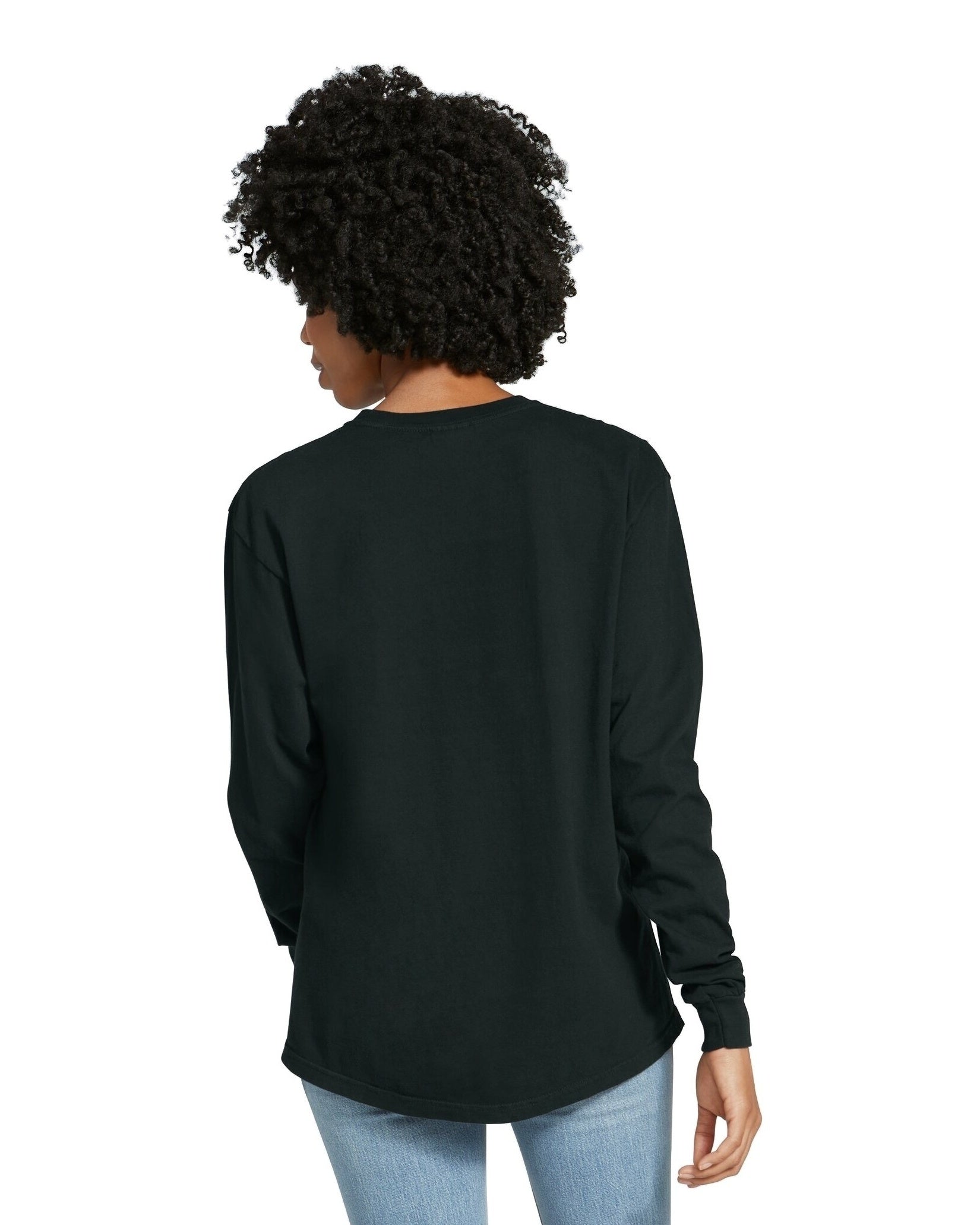 Unisex Heavyweight RS Long-Sleeve T-Shirt - Black