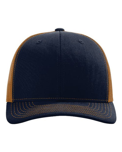 Richardson 112 Navy/ Carmel — front