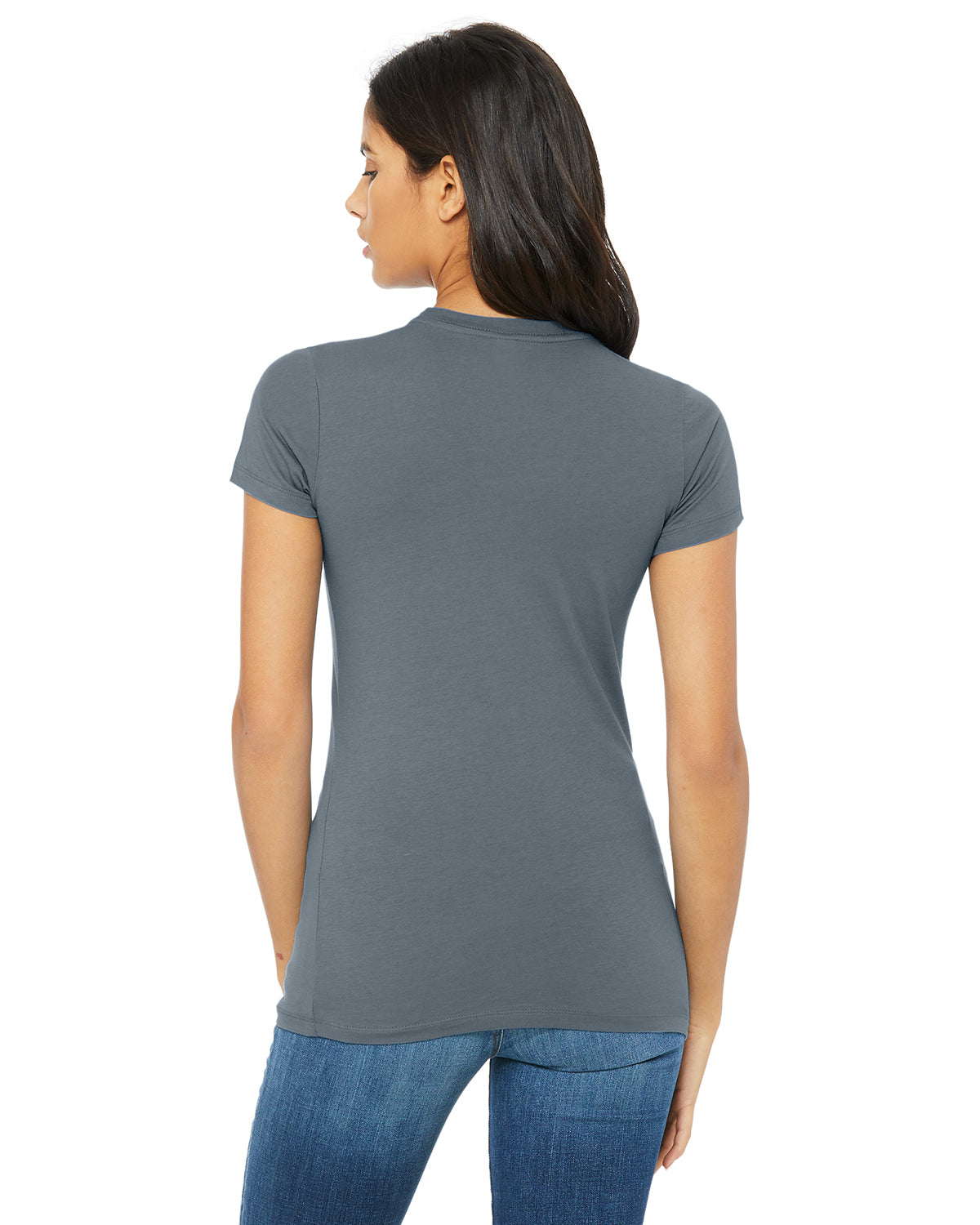 Women's Junior Fit Favorite T-Shirt - Steel Blue