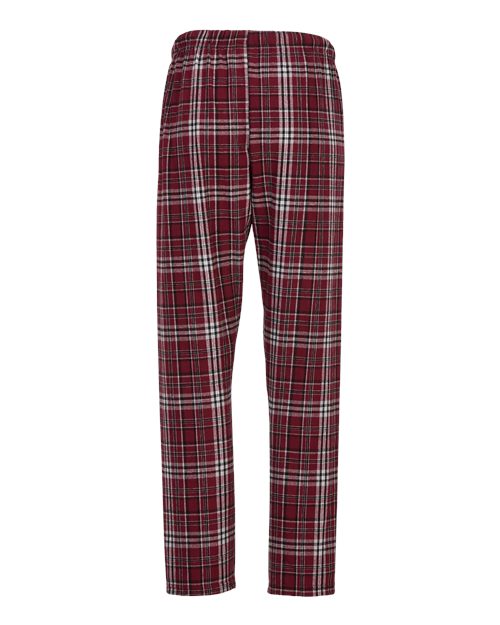 Boxercraft BW6620 Maroon Plaid — back