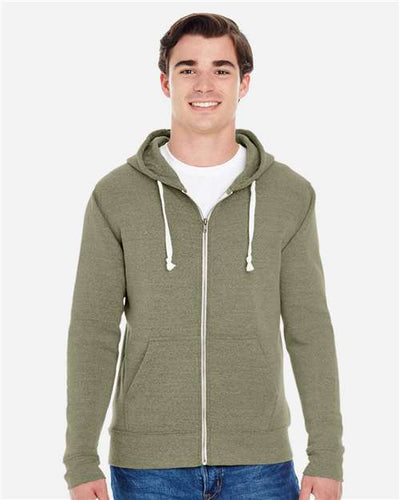 J. America 8872 Olive Triblend — on model front