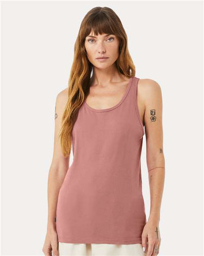 BELLA + CANVAS 3480 Mauve — on model front