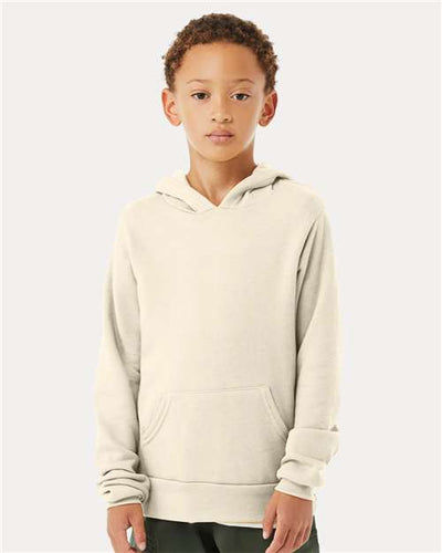 BELLA + CANVAS 3719Y Natural — on model front