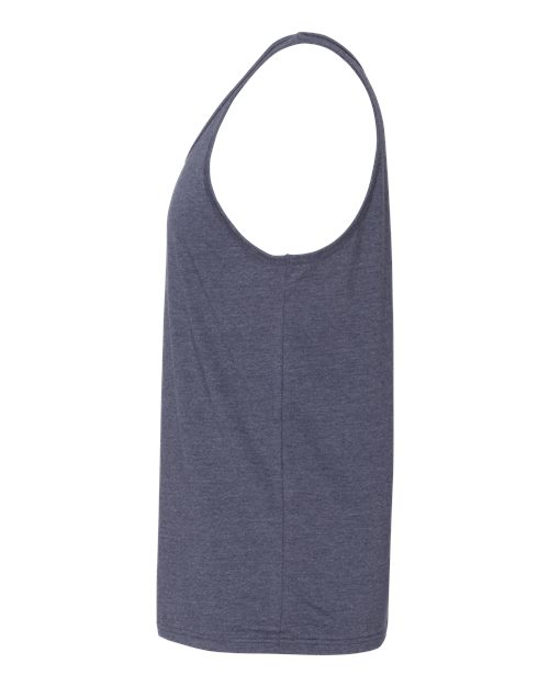 BELLA + CANVAS 3480CVC Heather Navy — direct side