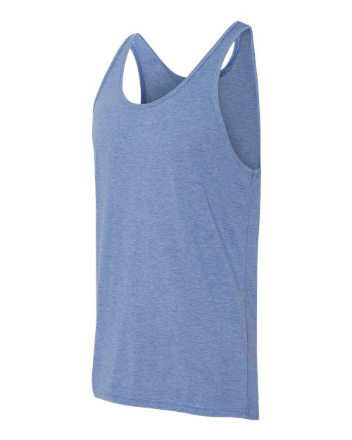 BELLA + CANVAS 3484 Blue Triblend — direct side