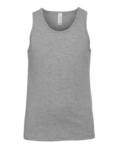 BELLA + CANVAS 3480YCVC Athletic Heather — front