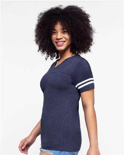 LAT 3537 Vintage True Navy/ Blended White — on model side