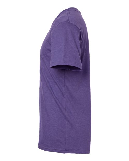 American Apparel 2001CVC Heather Purple — direct side