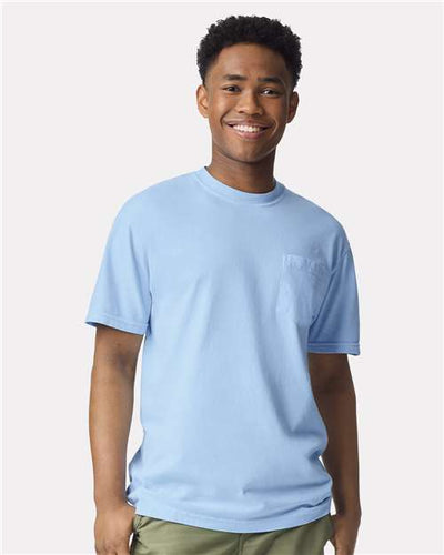 Comfort Colors 6030 Hydrangea — on model front