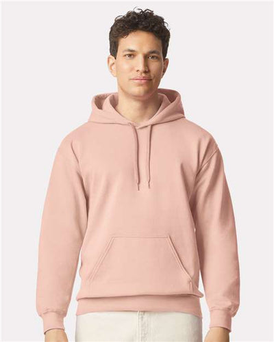 Gildan SF500 Dusty Rose — on model front