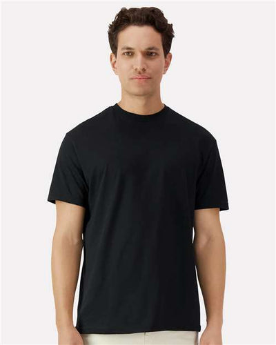 Gildan 3000 Black — on model front