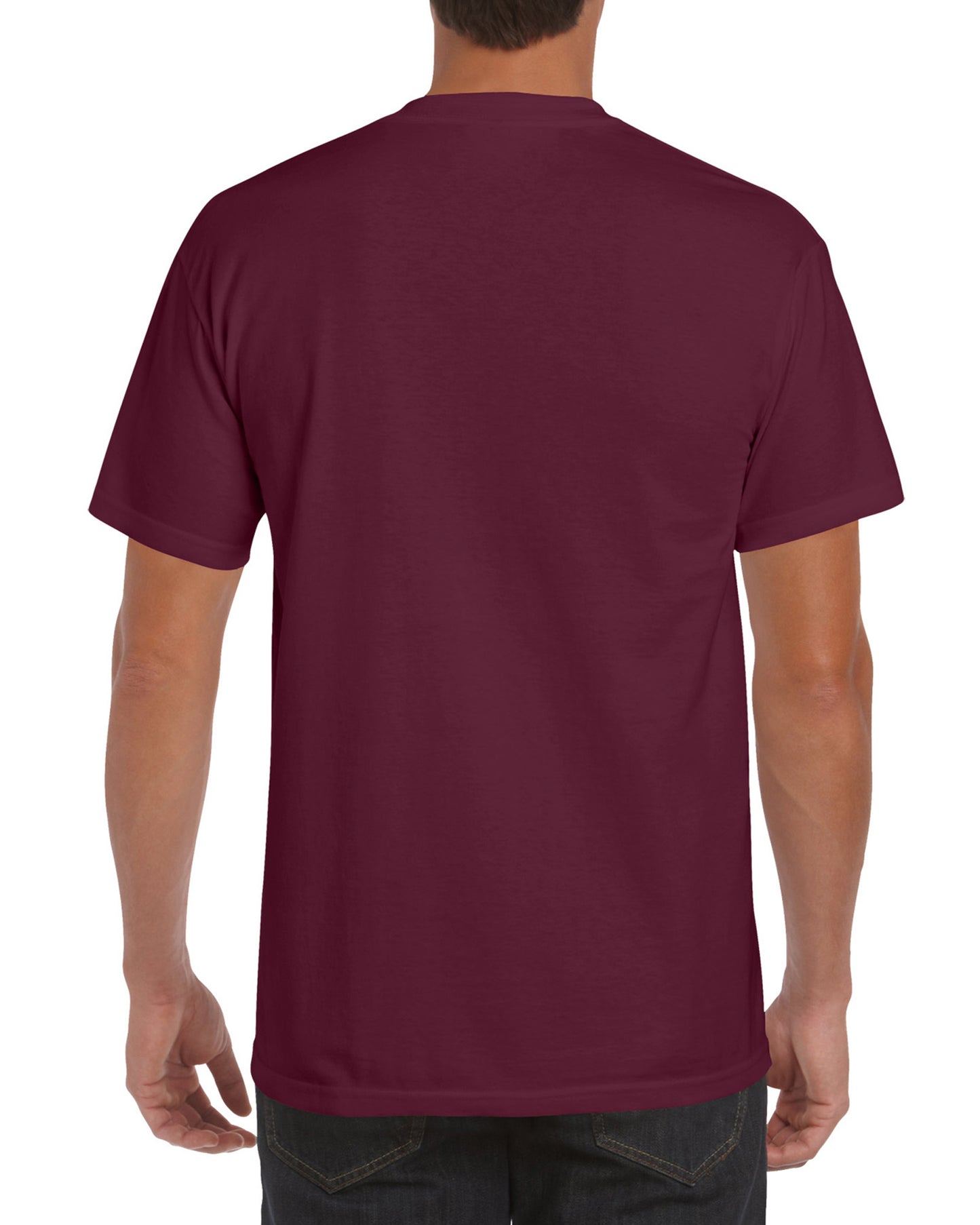 Unisex Ultra Cotton® Pocket T-Shirt - Maroon