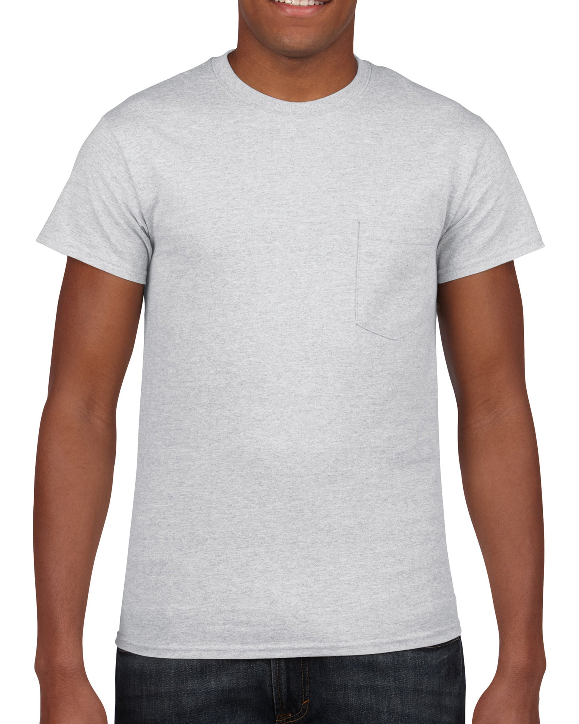 Unisex Ultra Cotton® Pocket T-Shirt - Ash