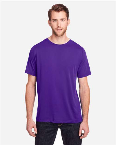 CORE365 CE111 Campus Purple — on model front