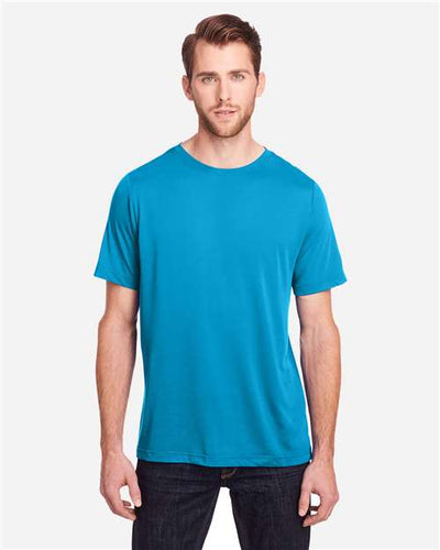 CORE365 CE111 Electric Blue — on model front