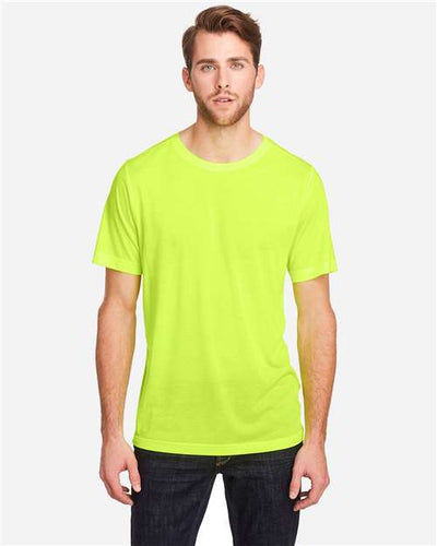 CORE365 CE111 Safety Yellow — on model front