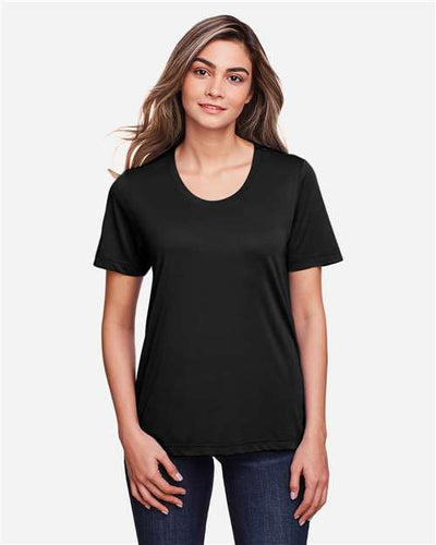 CORE365 CE111W Black — on model front