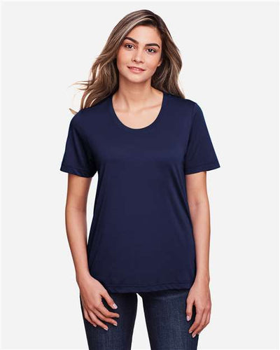 CORE365 CE111W Classic Navy — on model front
