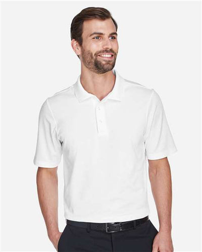 Devon & Jones DG20 White — on model front