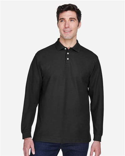Devon & Jones D110 Black — on model front