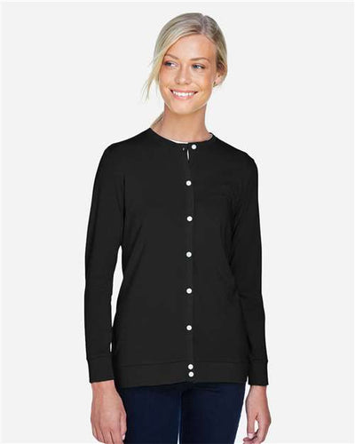 Devon & Jones DP181W Black — on model front