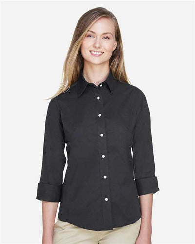 Devon & Jones DP625W Black — on model front