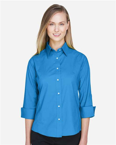 Devon & Jones DP625W French Blue — on model front