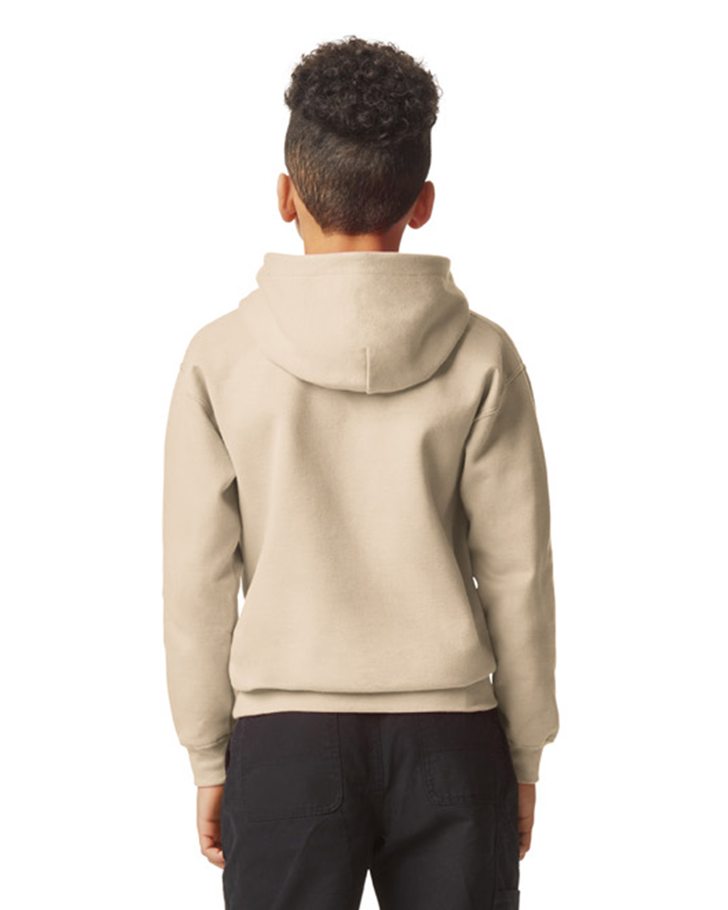 Youth Softstyle Midweight Fleece Hoodie - Sand