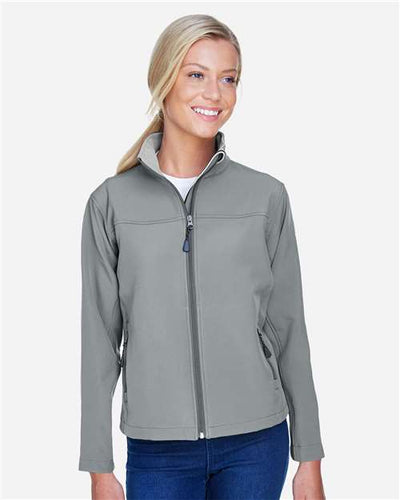 Devon & Jones D995W Charcoal — on model front