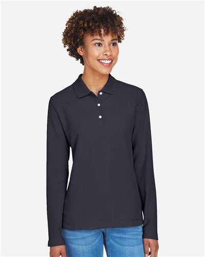 Devon & Jones D110W Navy — on model front