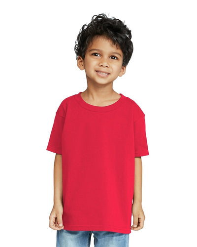 Toddler Heavy Cotton��� T-Shirt - Red
