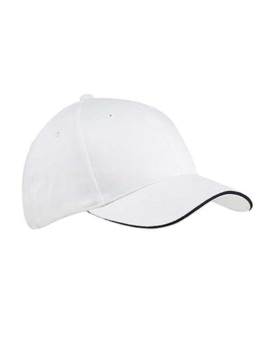 Big Accessories BX004 White/ Navy — front