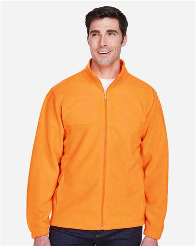 Harriton M990 Safety Orange — on model front