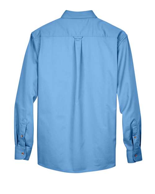 Harriton M500 Light College Blue — back