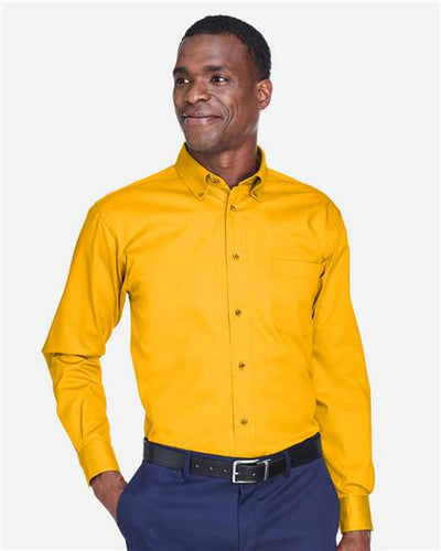 Harriton M500 Sunray Yellow — on model front