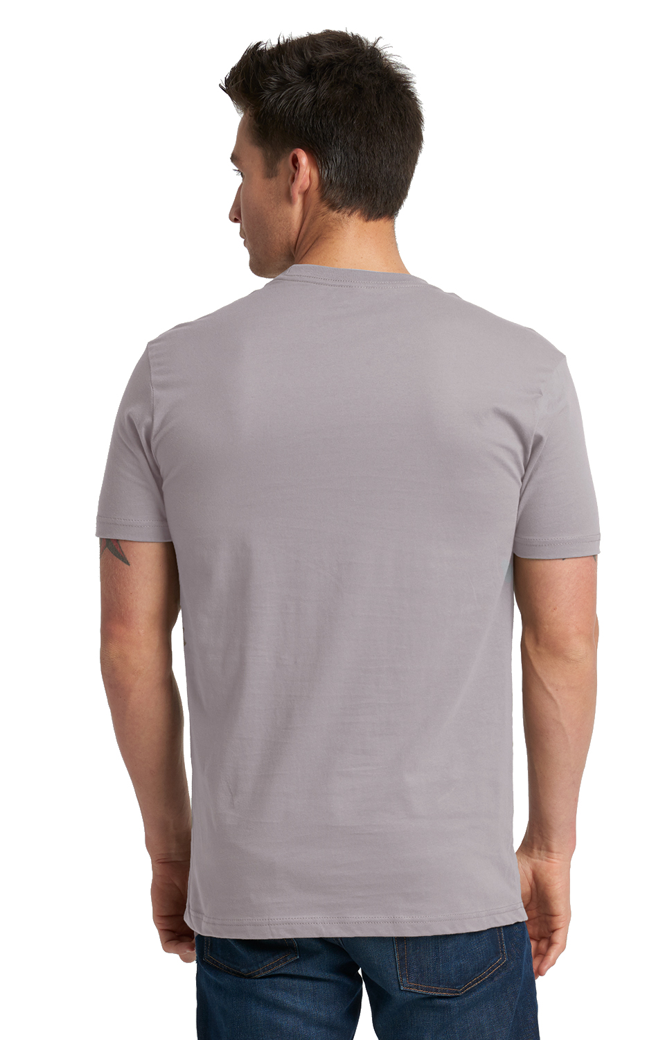 Unisex Cotton T-Shirt - Light Gray