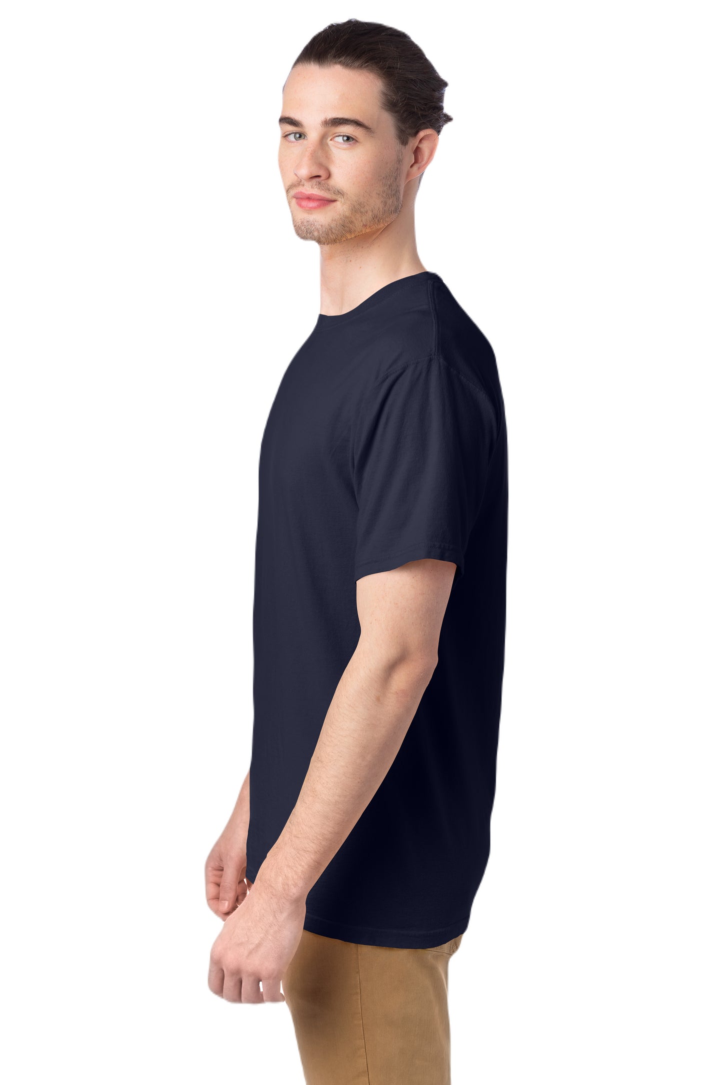 100% Ringspun Cotton Garment-Dyed T-Shirt - Anchor Slate