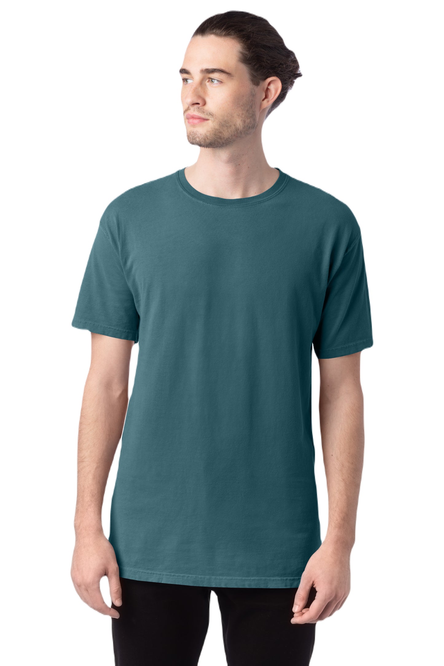 100% Ringspun Cotton Garment-Dyed T-Shirt - Cactus