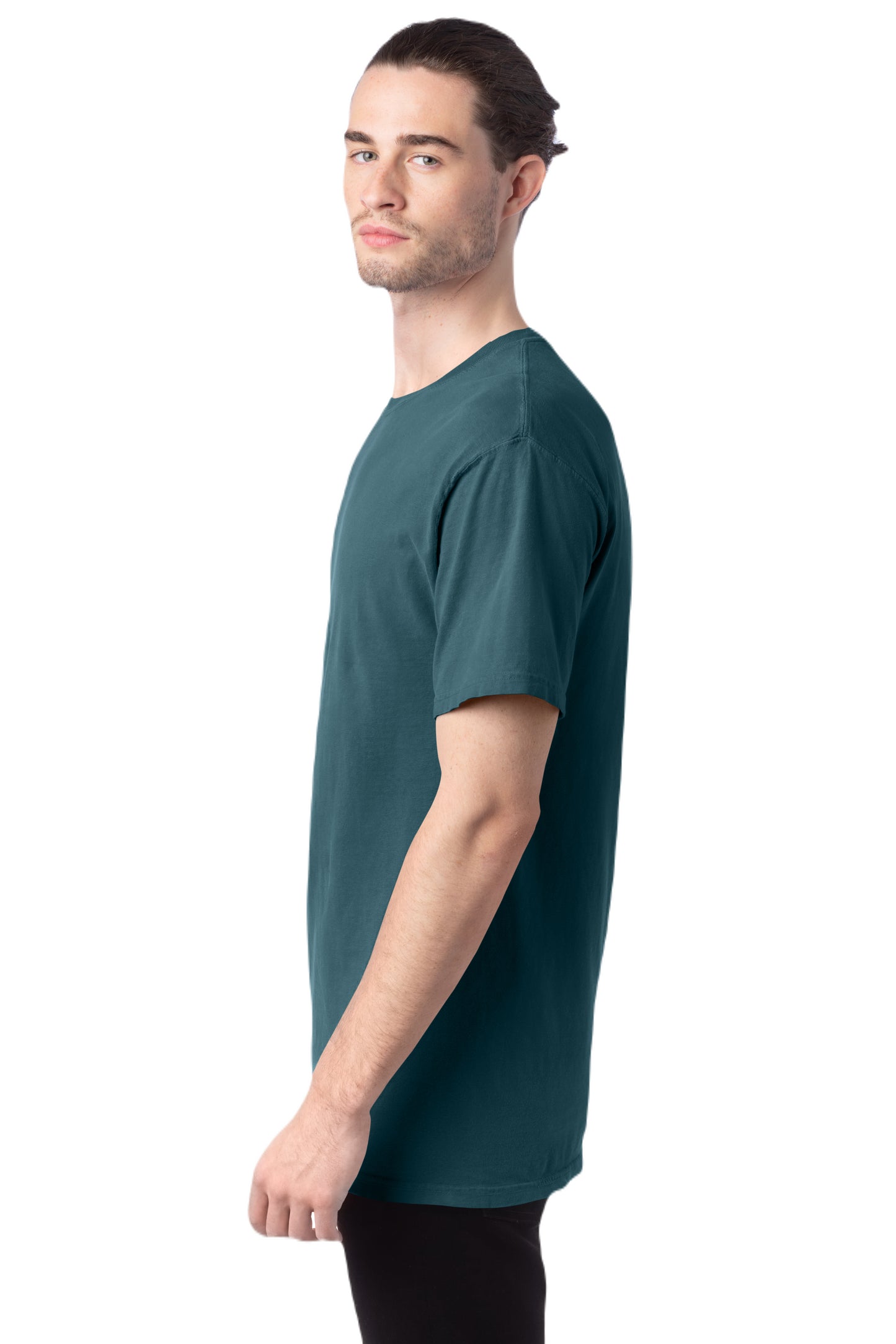 100% Ringspun Cotton Garment-Dyed T-Shirt - Cactus