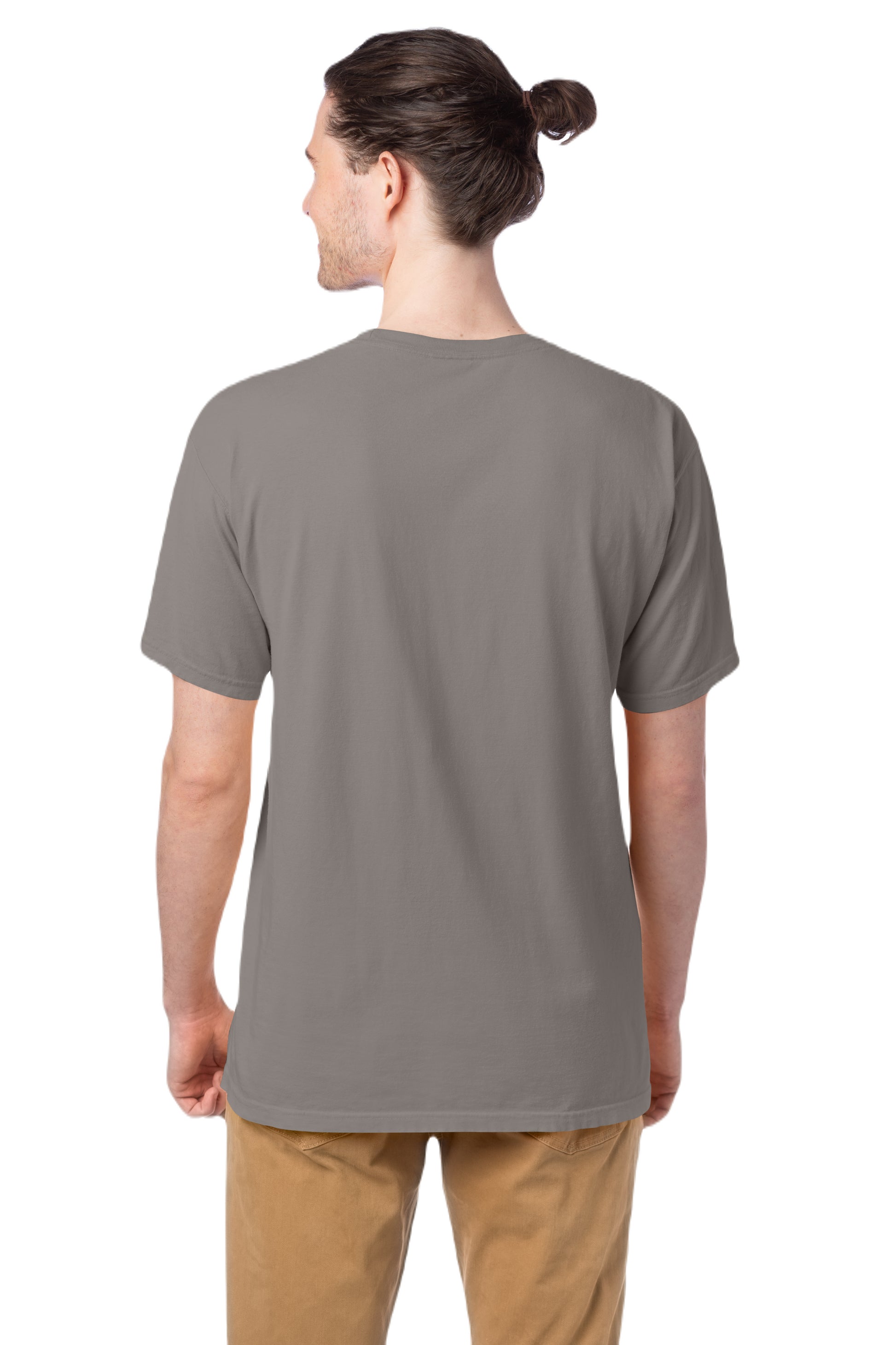 100% Ringspun Cotton Garment-Dyed T-Shirt - Concrete