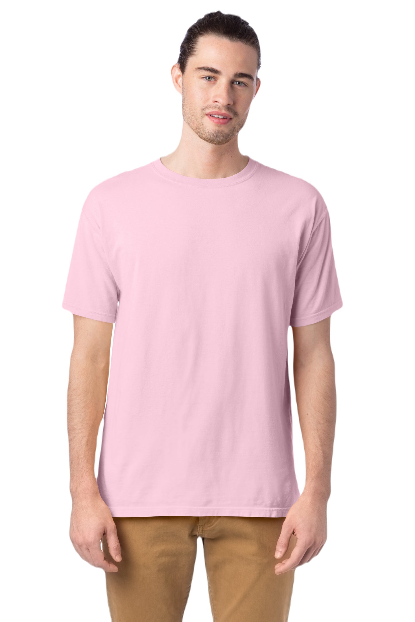 100% Ringspun Cotton Garment-Dyed T-Shirt - Cotton Candy