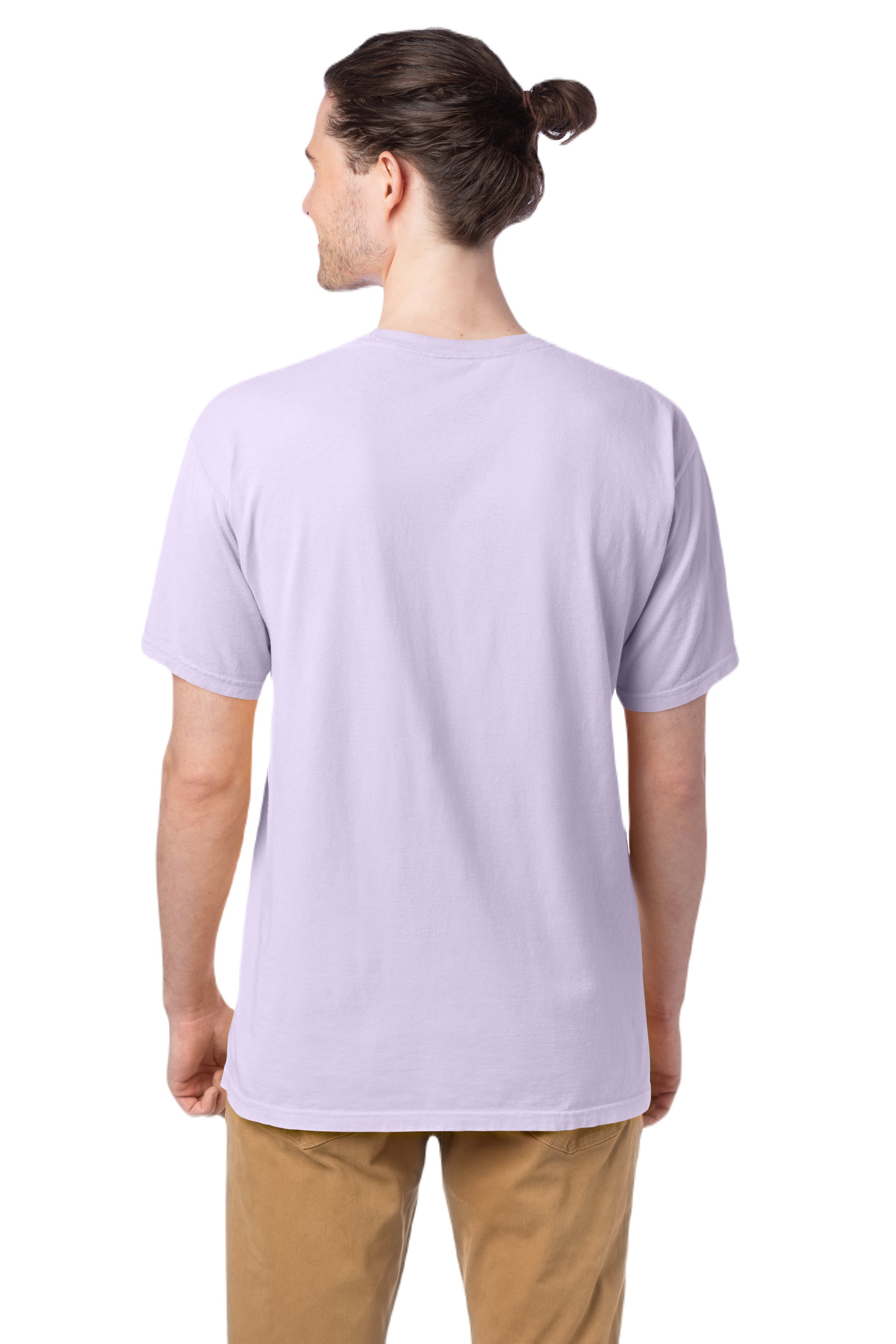 100% Ringspun Cotton Garment-Dyed T-Shirt - Future Lavender