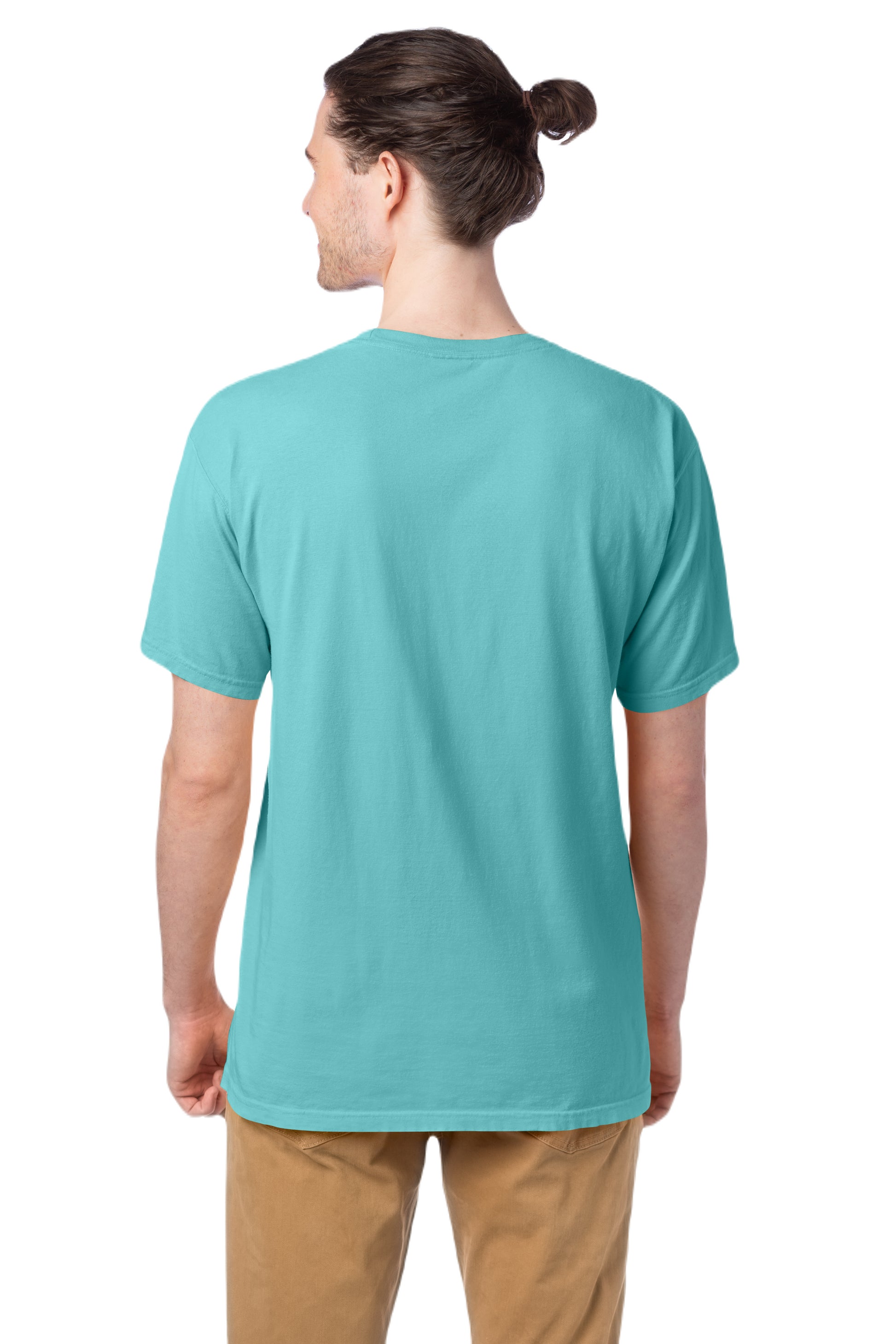100% Ringspun Cotton Garment-Dyed T-Shirt - Mint