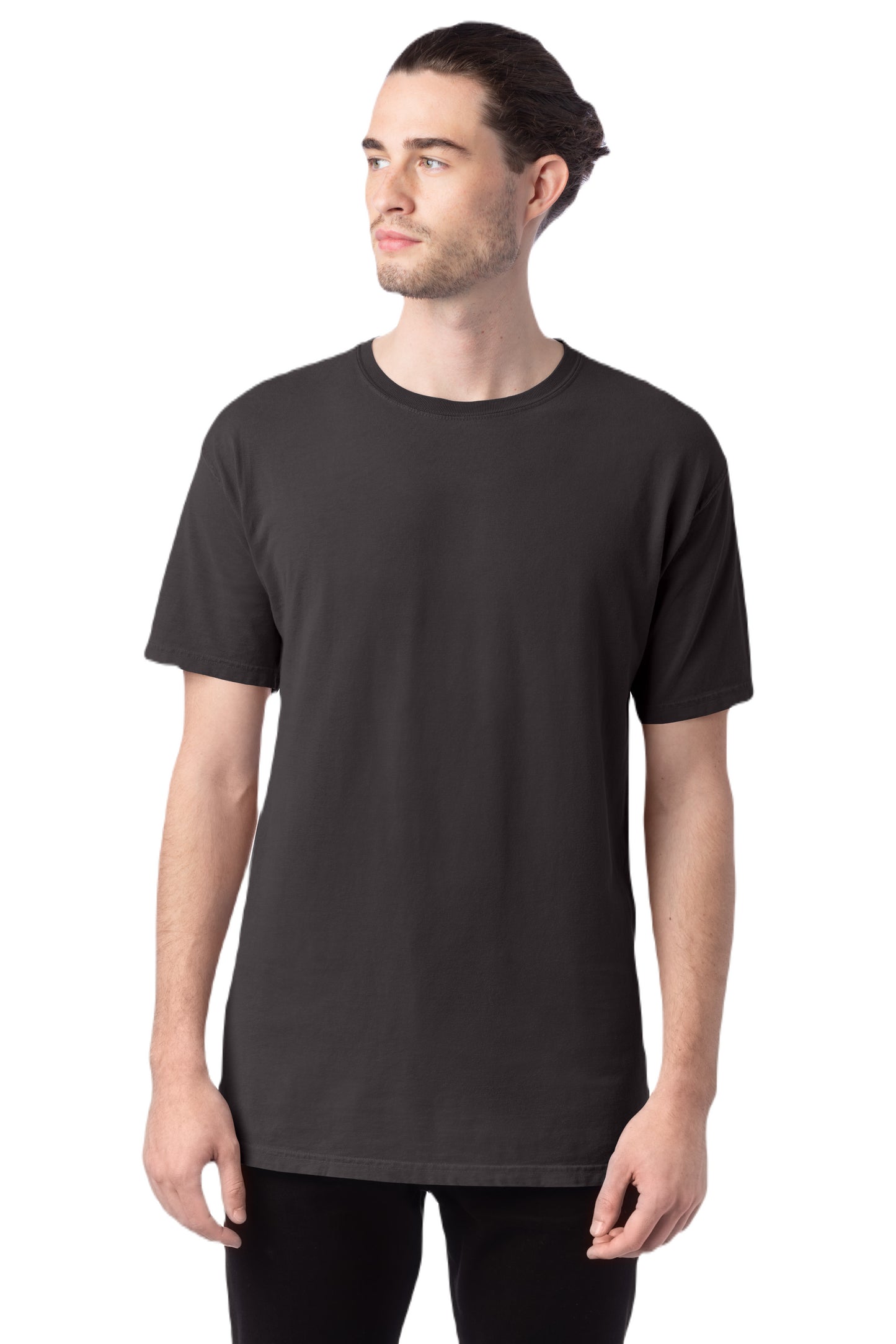 100% Ringspun Cotton Garment-Dyed T-Shirt - New Railroad