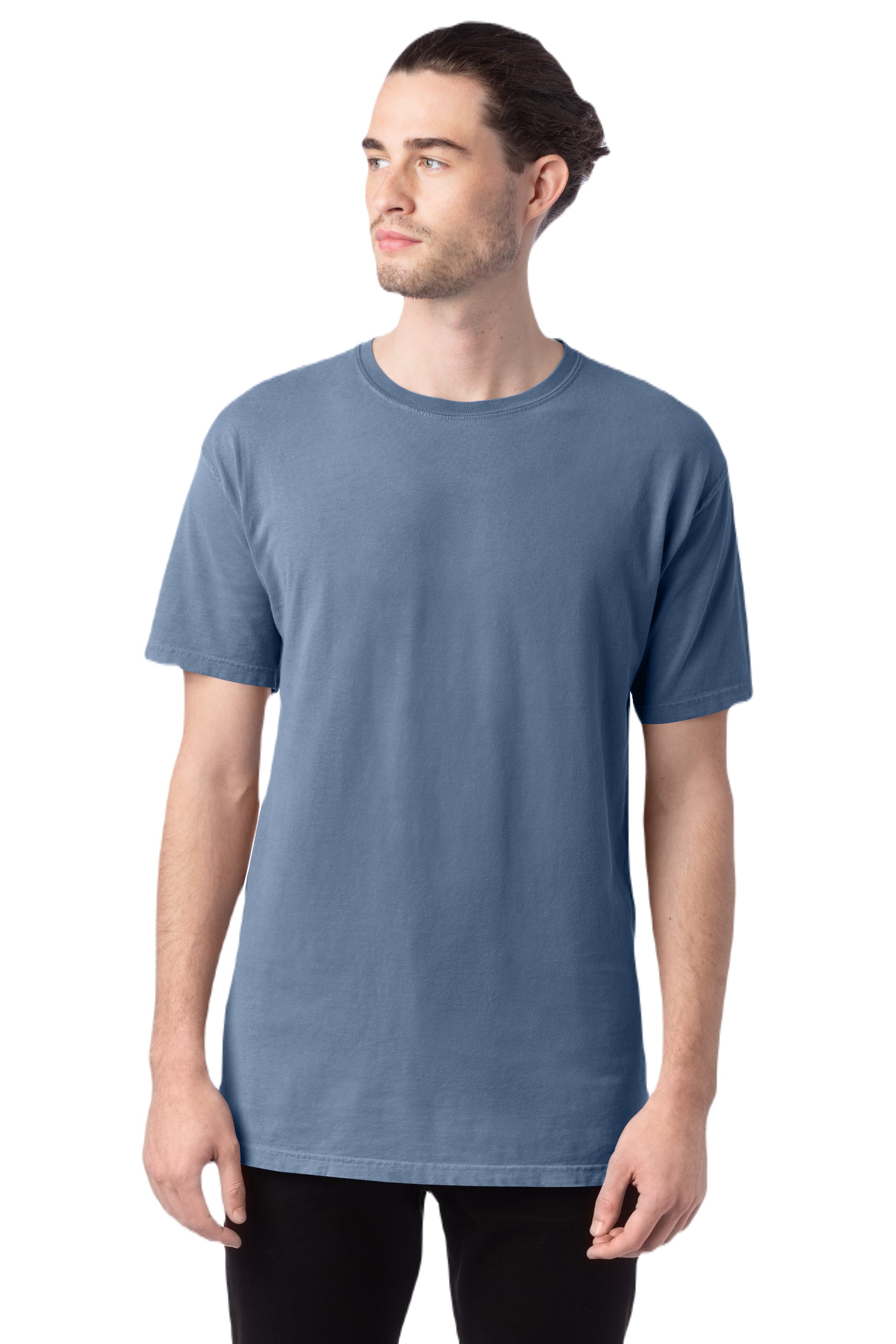 100% Ringspun Cotton Garment-Dyed T-Shirt - Saltwater