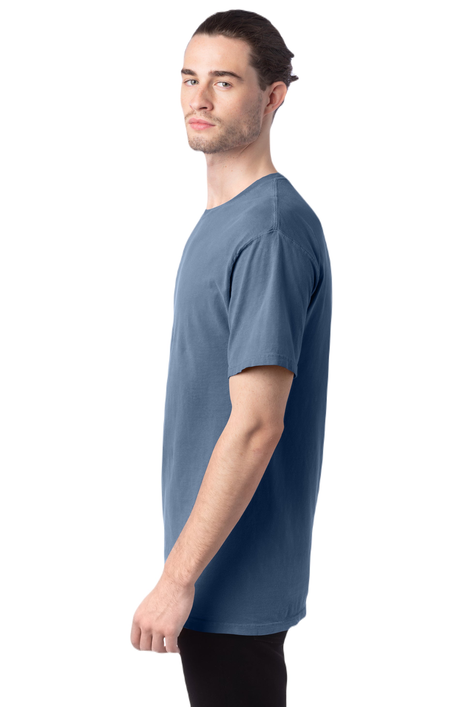100% Ringspun Cotton Garment-Dyed T-Shirt - Saltwater