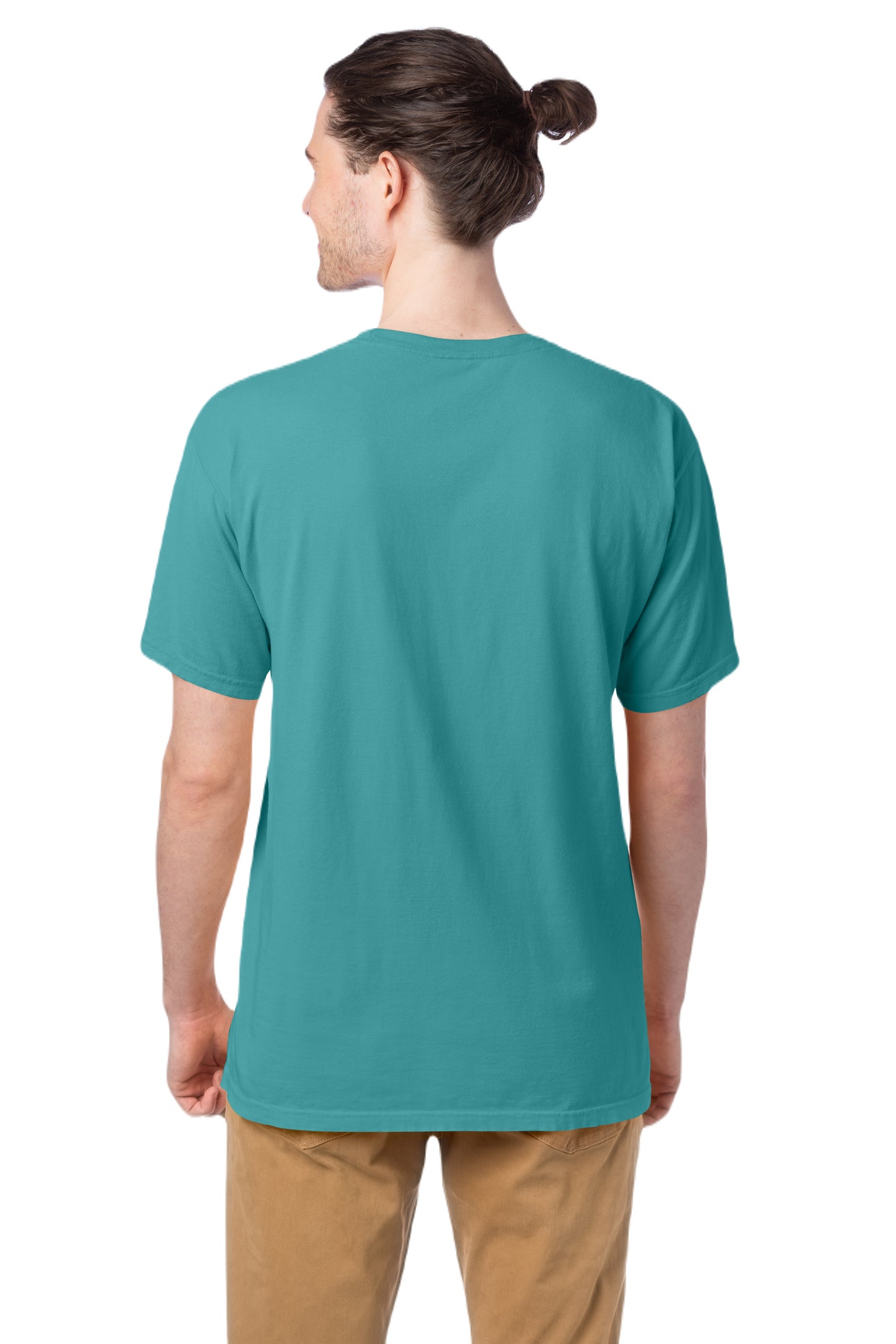 100% Ringspun Cotton Garment-Dyed T-Shirt - Spanish Moss